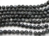 Black Labradorite Gemstone Beads, 8mm, Round